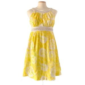 Lilly Pulitzer Brie Dandelion Sundress Butterstick Yellow Size 2
